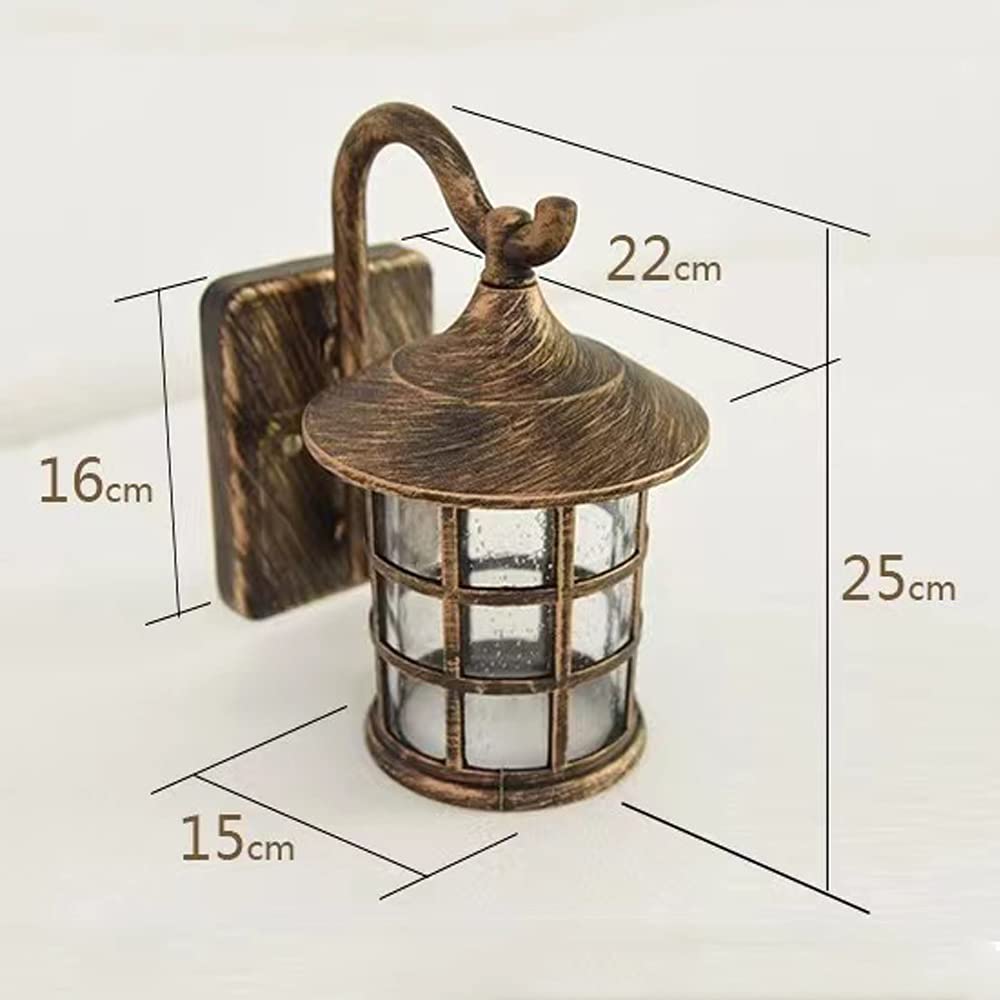 Amazon.co.jp: ALLUCK 屋外 ウォールランプ アンティーク ブラケット