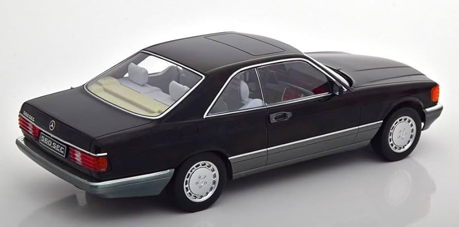Amazon | KK scale 1/18 Mercedes Benz 560 SEC C126 1985 ブラック