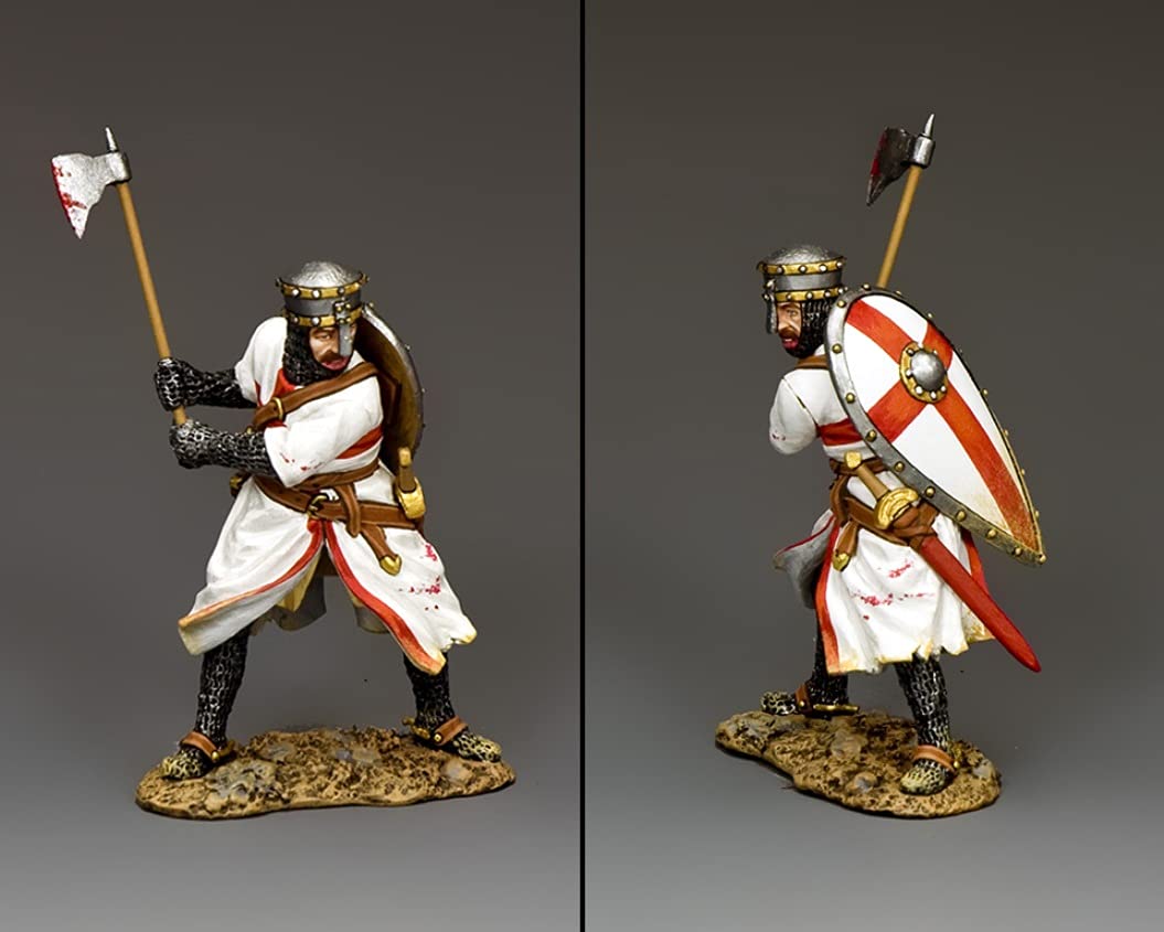 KING & COUNTRY'S メタル製フィギュアスケール1:30 17隊＋旗 KING