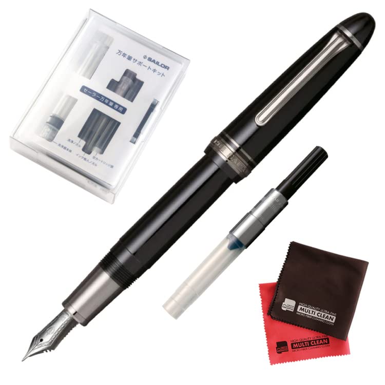 Amazon | セーラー万年筆 プロフィット ブラックラスター 中字(M