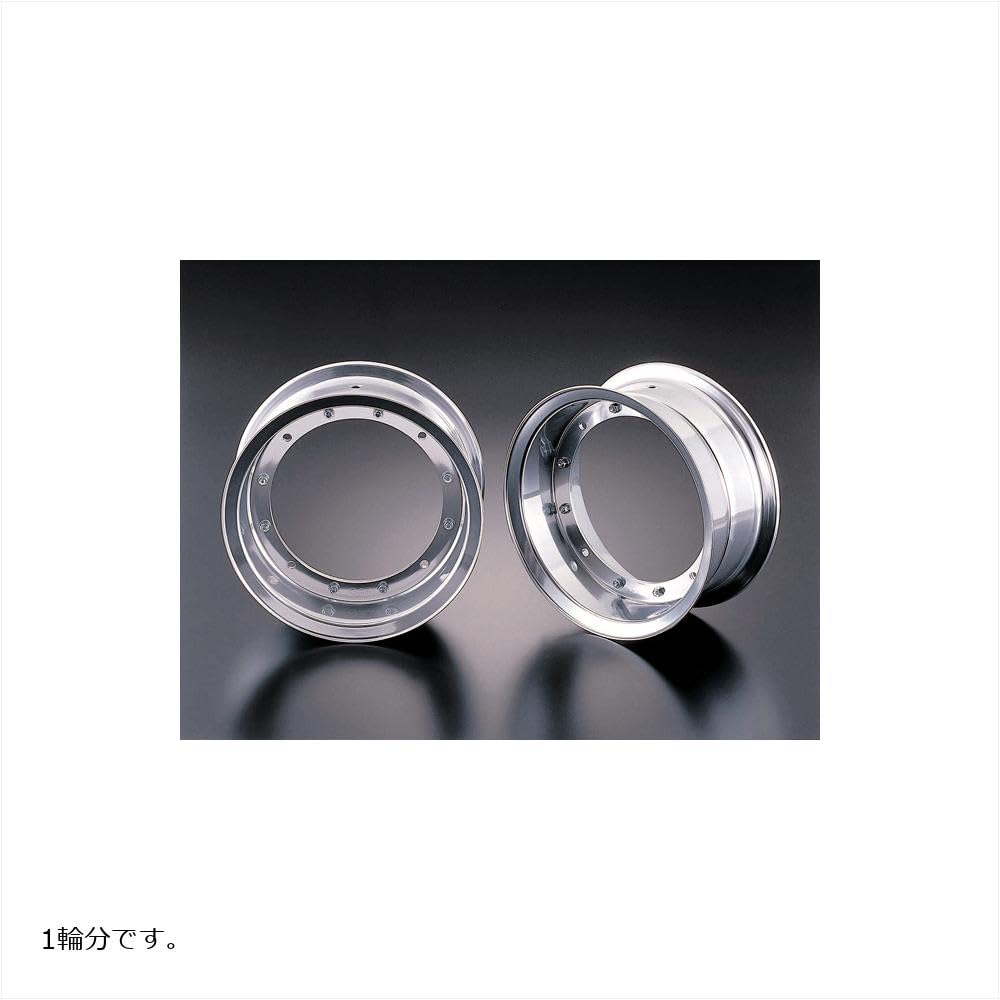 ダックス シャリー4本スポーク用アルミ製ホイール3.50J1台分セット中古