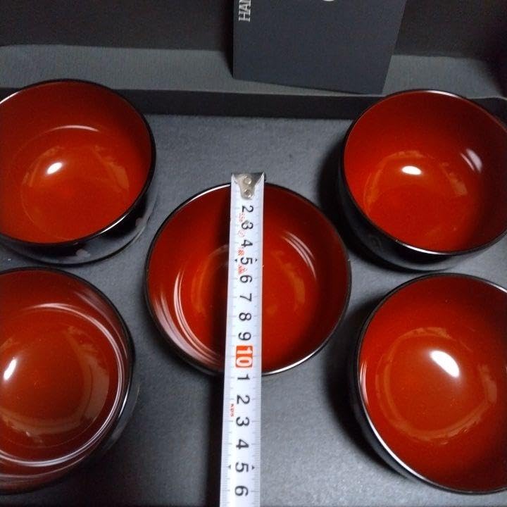 Amazon.co.jp: お椀5客揃え森英恵 汁椀揃え HANAE MORIしっきシック