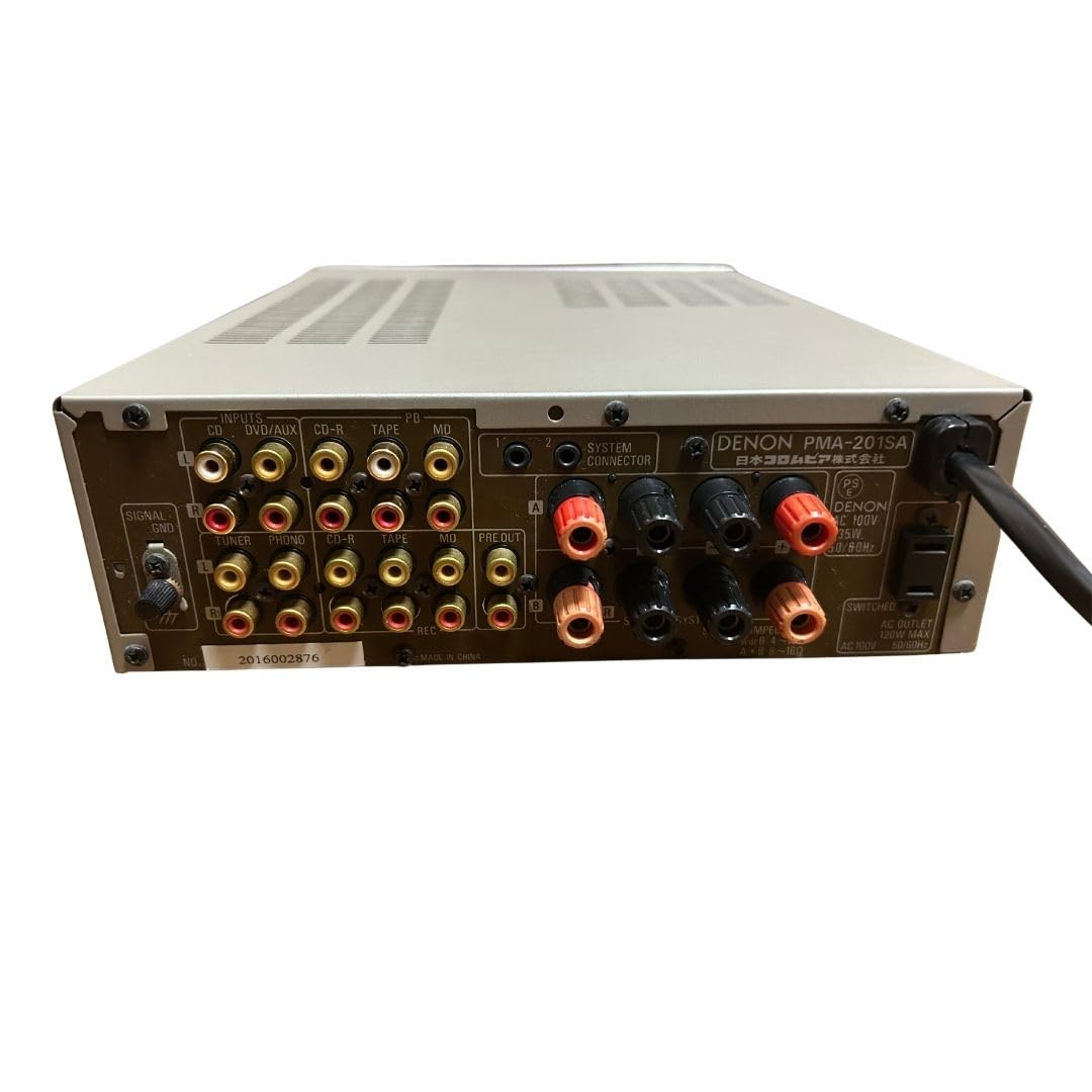 Amazon.co.jp: Denon PRESTA プリメインアンプ シルバー PMA-201SA