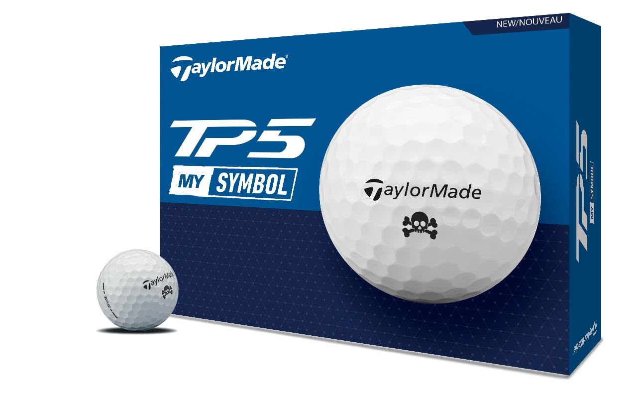 Amazon.co.jp: TaylorMade メンズ TP5 My Symbol ゴルフボール