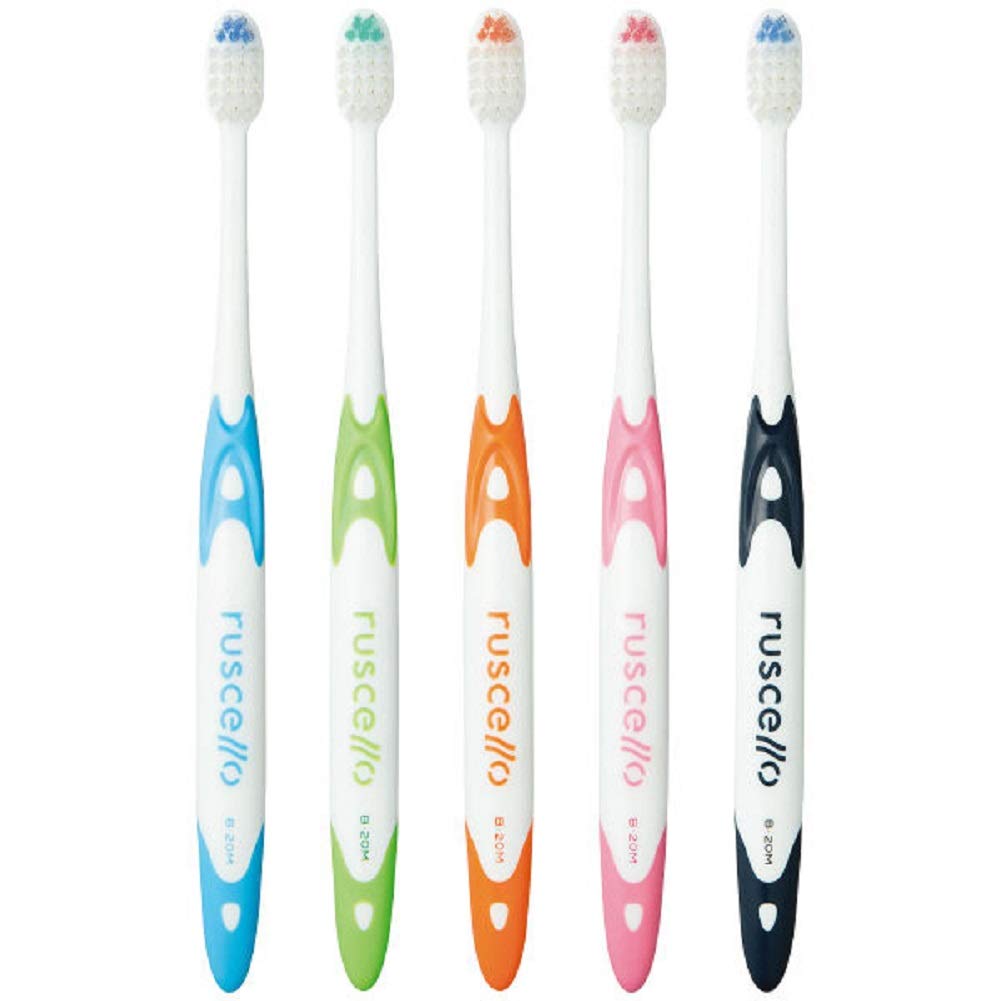 Amazon | ルシェロ B-20Mピセラ / ふつう / 20本入り | 大人用歯ブラシ