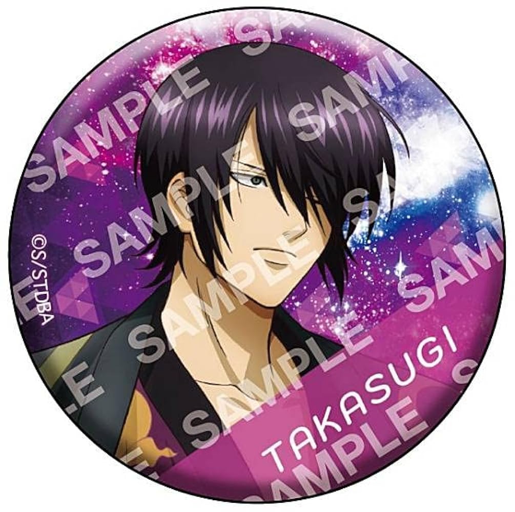 銀魂】高杉晋助 マルイ限定 夏祭りアクリルバッジ 銀魂】高杉晋助