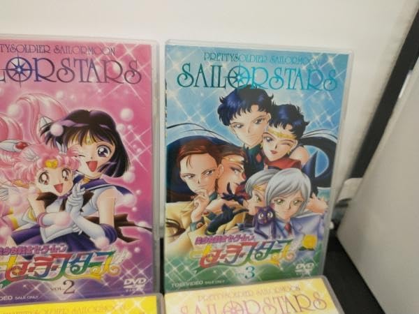 セーラースターズ dvd 全巻セット 1〜6 美品】美少女戦士