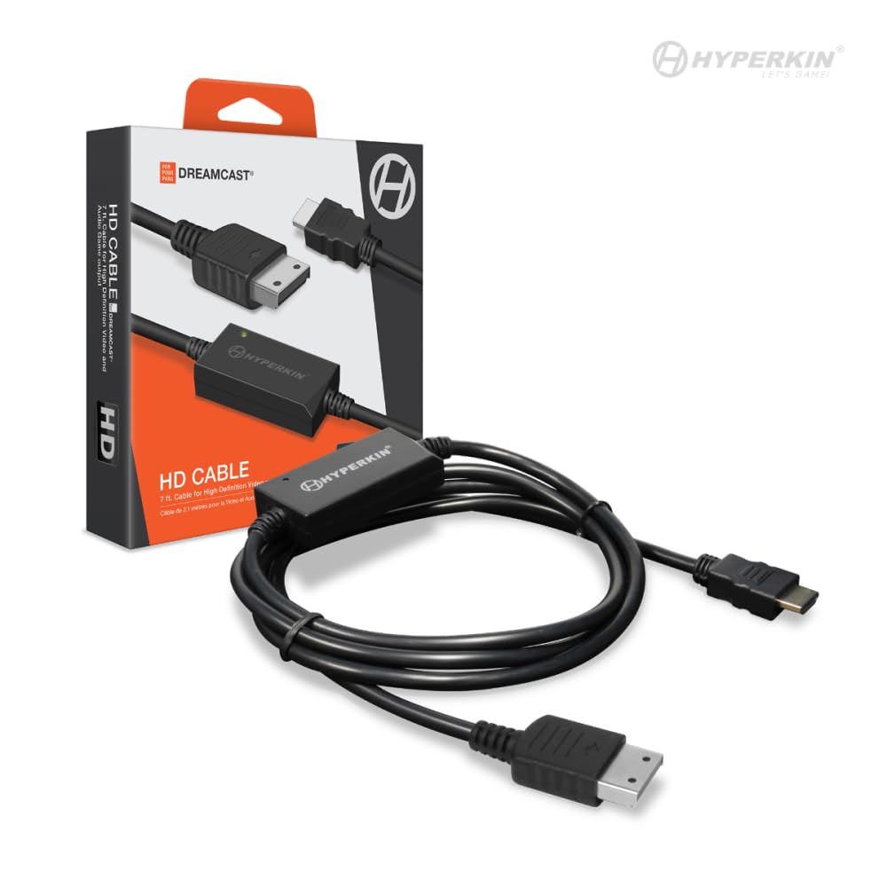 Amazon.com: Hyperkin HD Cable for Sega Dreamcast – High-Definition