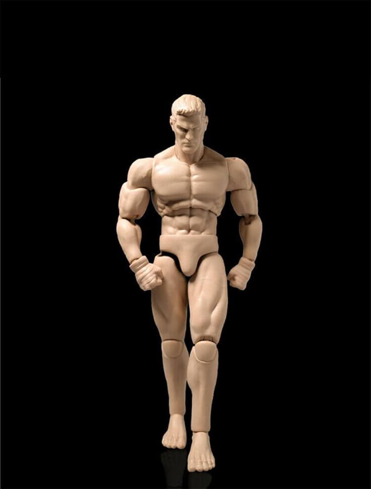 Amazon.co.jp: 1/12スケール 男性アクションフィギュア 6インチ 男性
