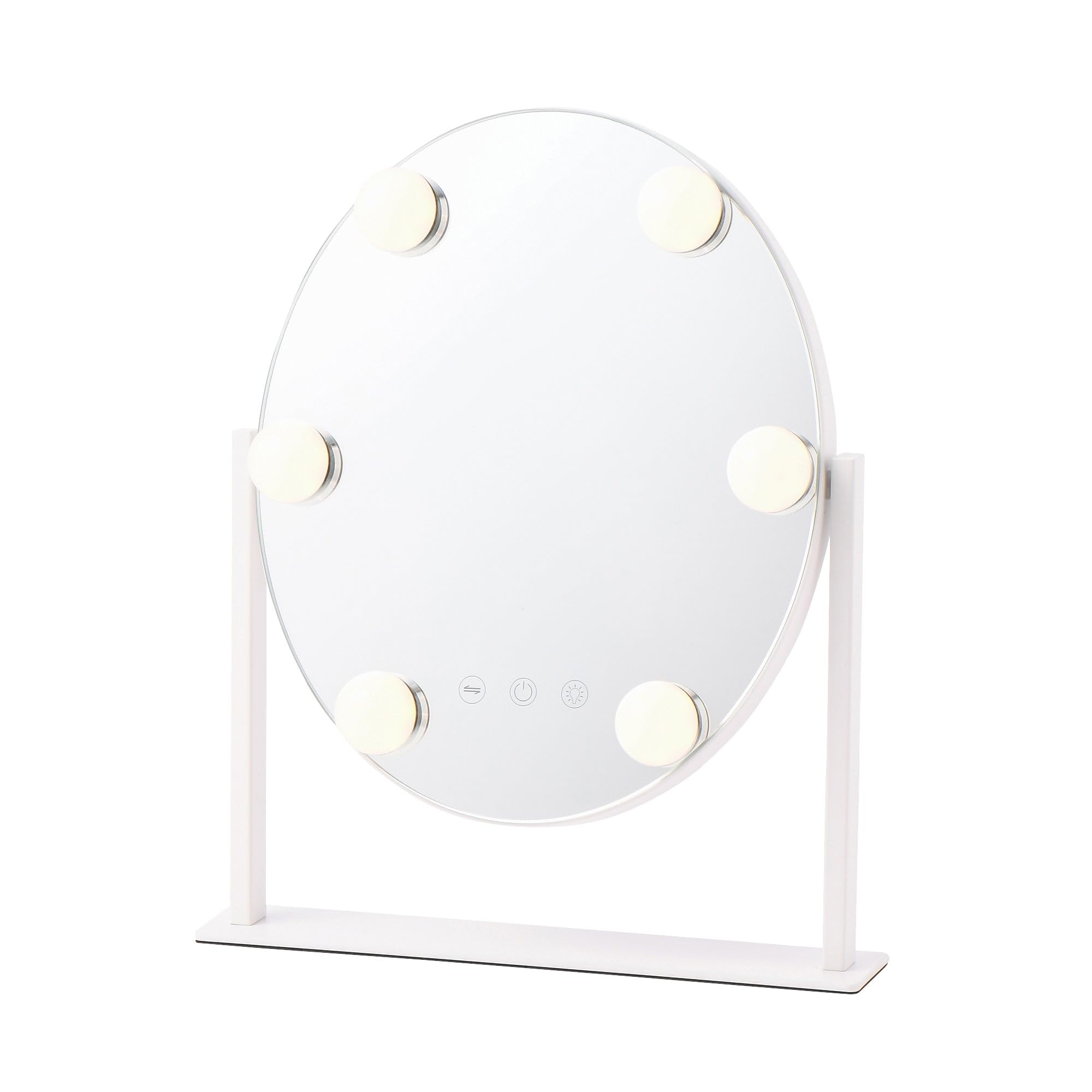 Amazon.co.jp: Francfranc フランフラン ハリウッドミラー ラウンド S