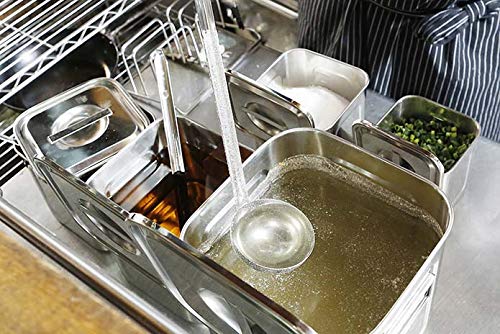 Amazon｜EBM モリブデン 角型キッチンポット 目盛付 19.5cm｜保存容器