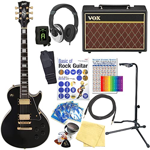 Amazon | エレキギター 初心者セット レスポール カスタム タイプ VOX