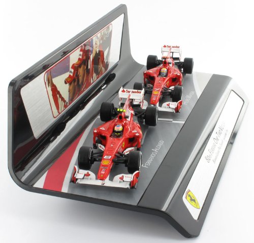Amazon | マテル 1/43 フェラーリ F10 2010 F1 バーレーンGP 1-2位