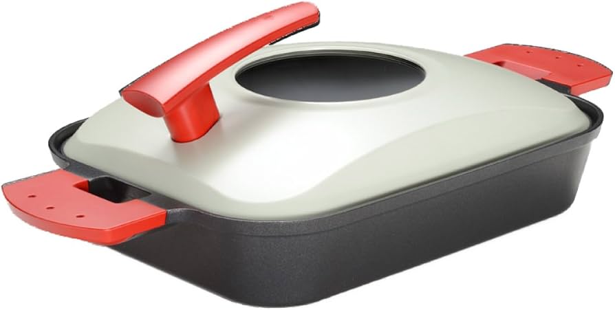 Amazon｜オークス 日本製 グリルパン IH対応 ウチクック スチーム