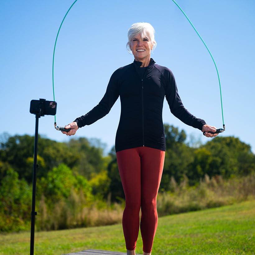 Amazon | Crossrope AMP スマート縄跳びハンドル - Bluetooth - 接続