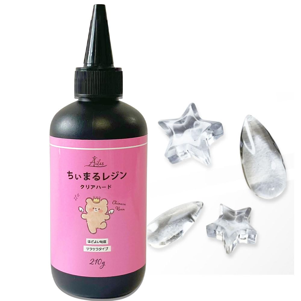 Amazon | [Ailes(エール)] レジン液 ハードタイプ クリアカラー 大容量