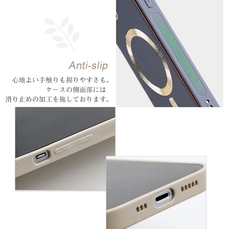 Amazon.co.jp: ZENIX DESIGN TECH iPhone12 Pro Max 用 ケース Magsage