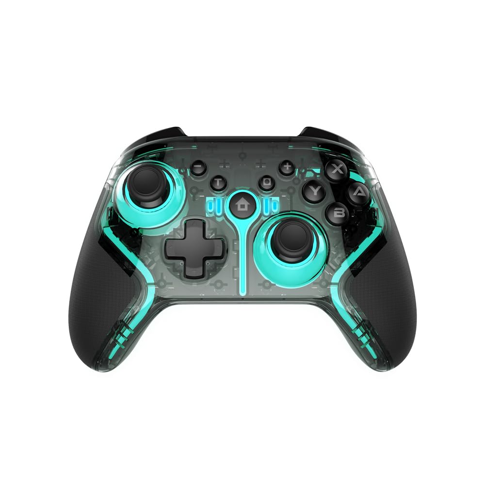 Amazon.co.jp: アクラス Switch用ワイヤレスネオンコントローラーPro