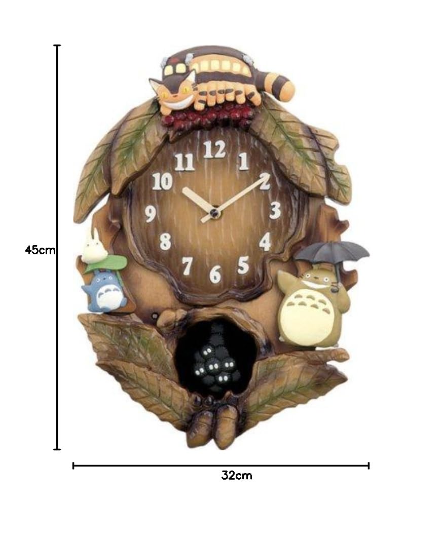 Amazon.co.jp: となりのトトロ キャラクタークロック トトロM837