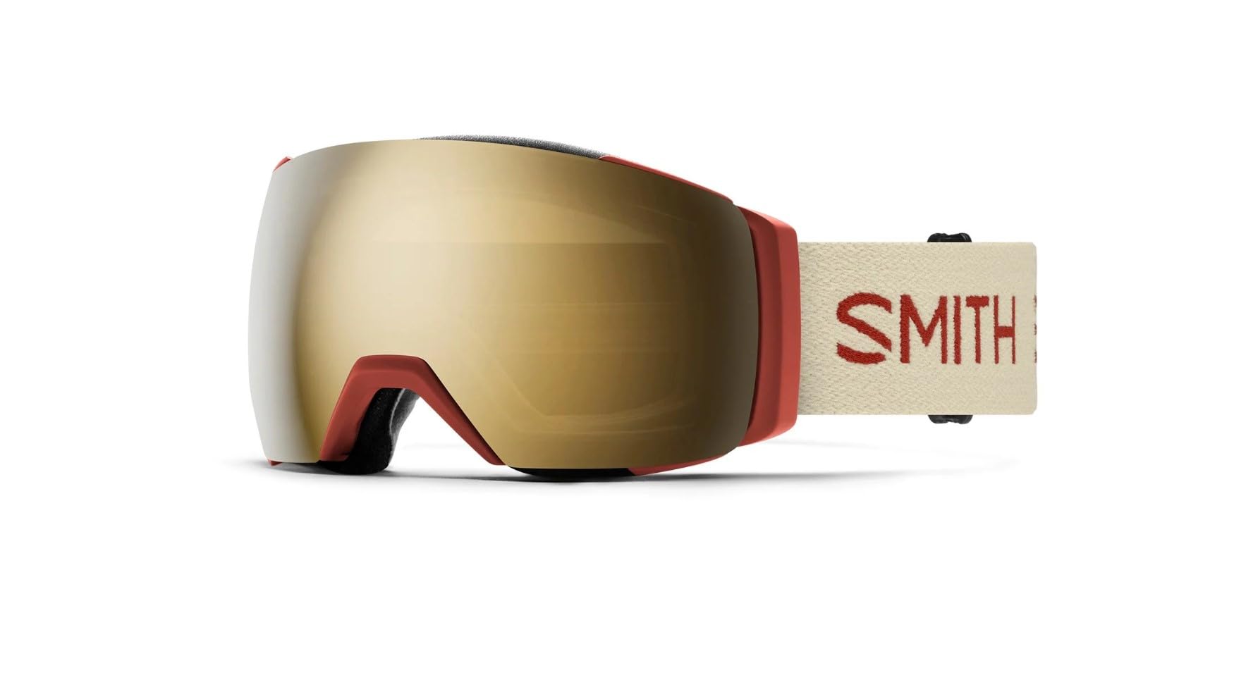 SMITH ゴーグル I/O MAG XLベージュ 収納袋付 スキー・スノーボード