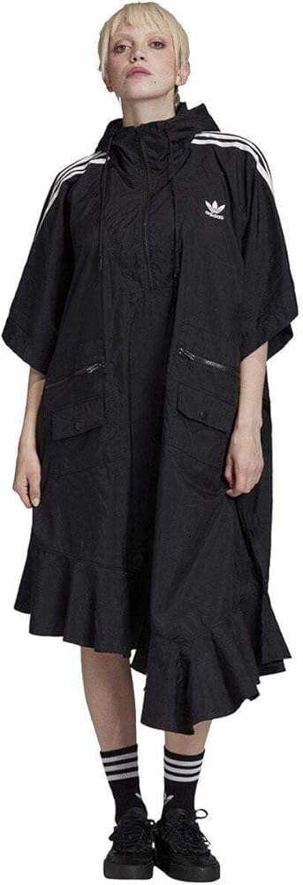 Amazon | adidas [FT9873] レディース オリジナルポンチョ, ホワイト