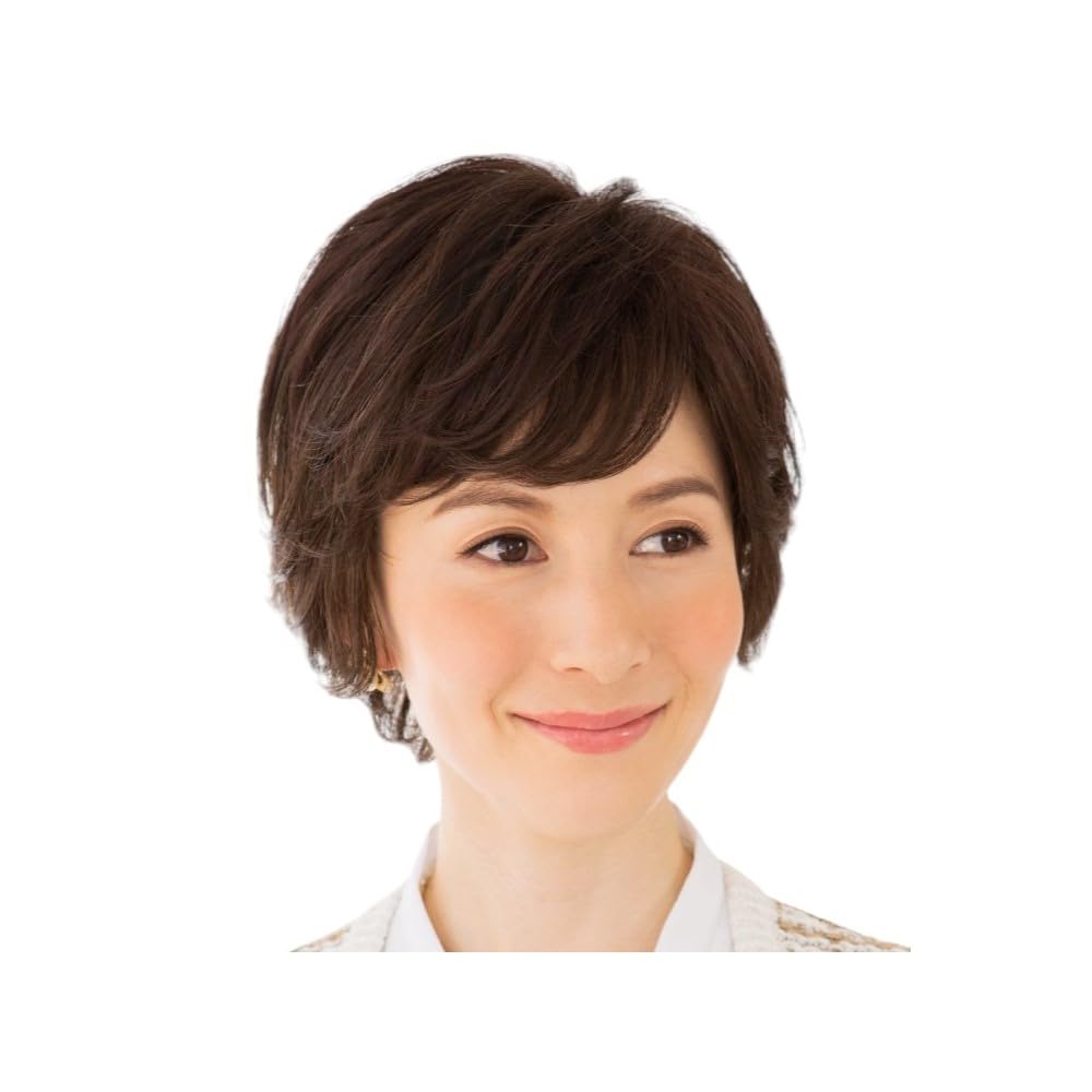 Amazon.co.jp: フェザー レオンカ 部分ウィッグ SF-T305R DBN 自然色