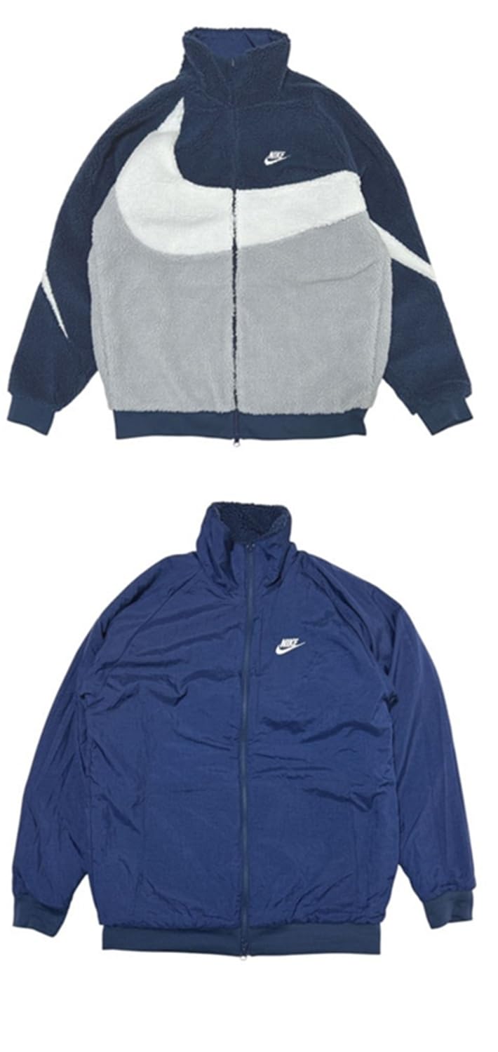 Amazon.co.jp: NIKE ナイキ ビッグスウッシュ 厚手ハイロフトフリース