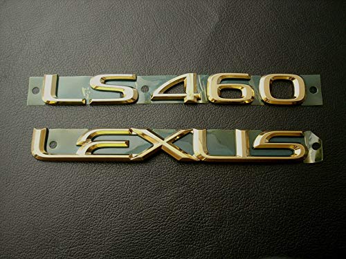 Amazon | USF40系レクサス LS460 ゴールドエンブレム 4点セット