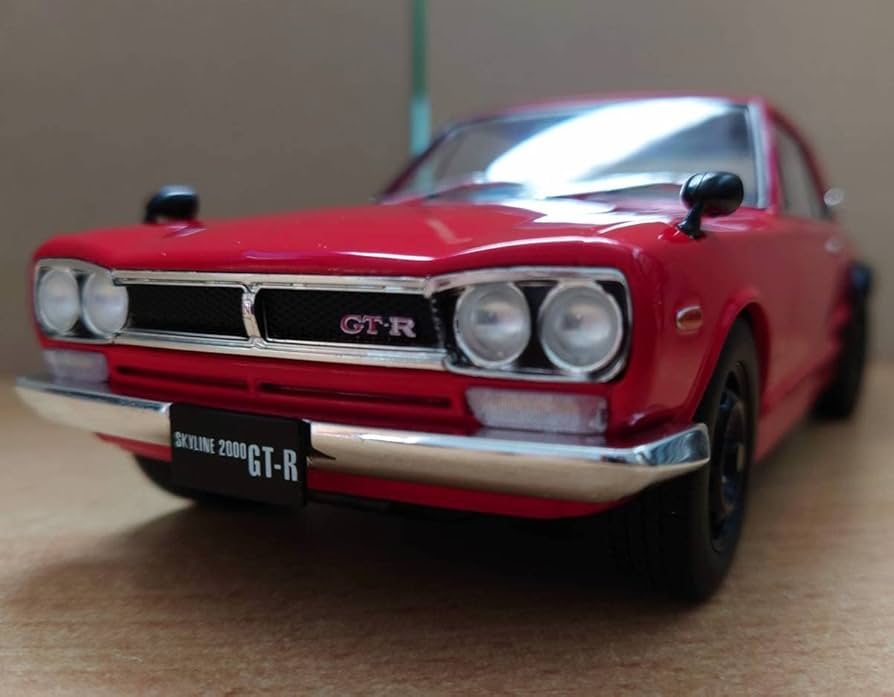 1/18】スカイライン ハコスカ（KPGC10）赤