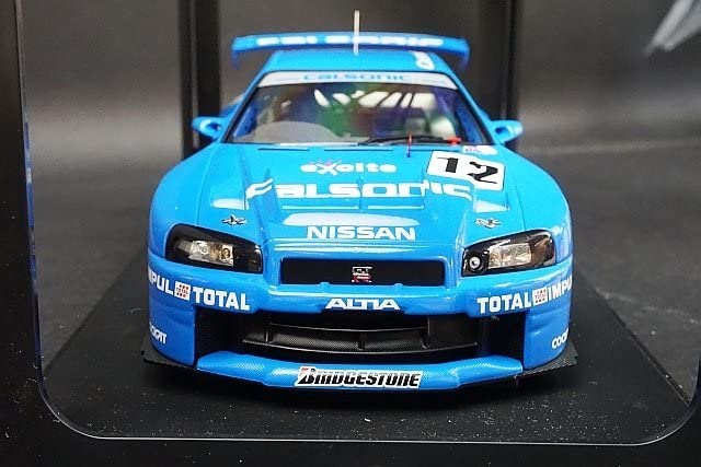 autoart 1/18 日産 GT-R R34 カルソニック 2001
