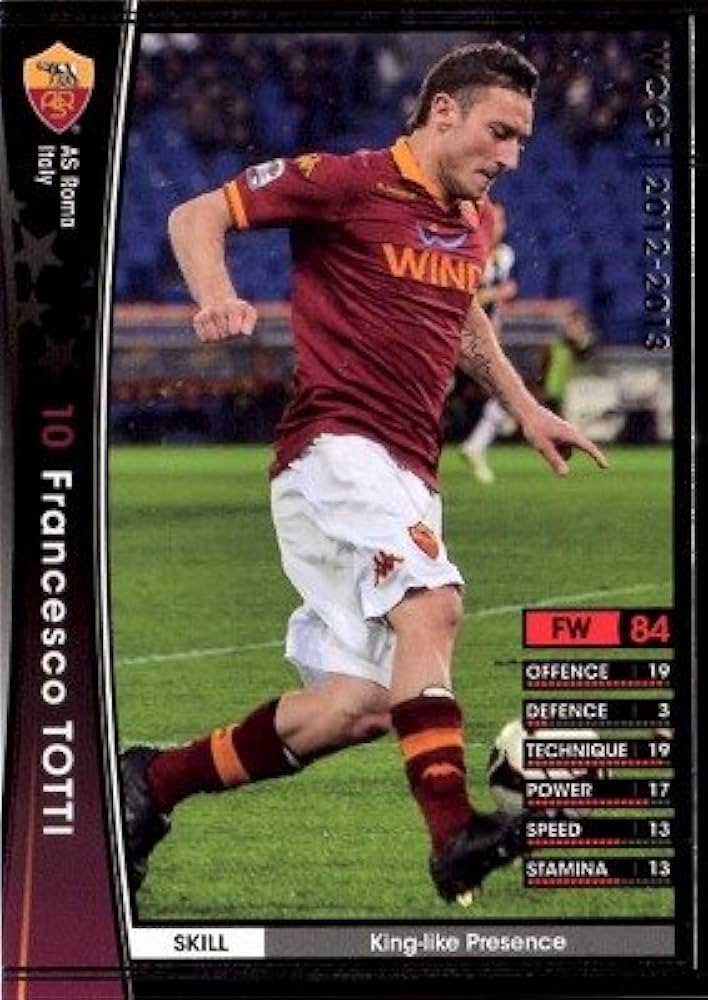 Amazon.co.jp: WCCF/12-13/192/ASローマ/フランチェスコ・トッティ