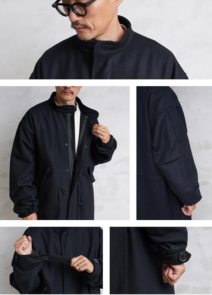 Amazon | [WAIPER] inc 米軍 M-65 フィッシュテールパーカータイプ