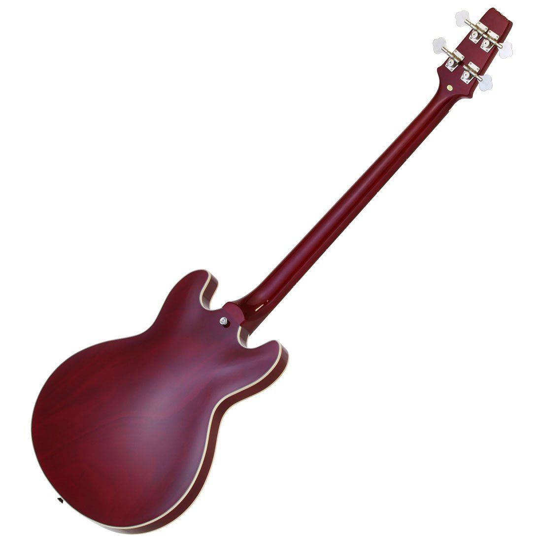 Amazon.co.jp: AriaProII セミアコベース ワインレッド TAB-Classic/FM