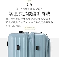 Amazon | [TIERRAL] TOMARU スーツケース S フロントオープン