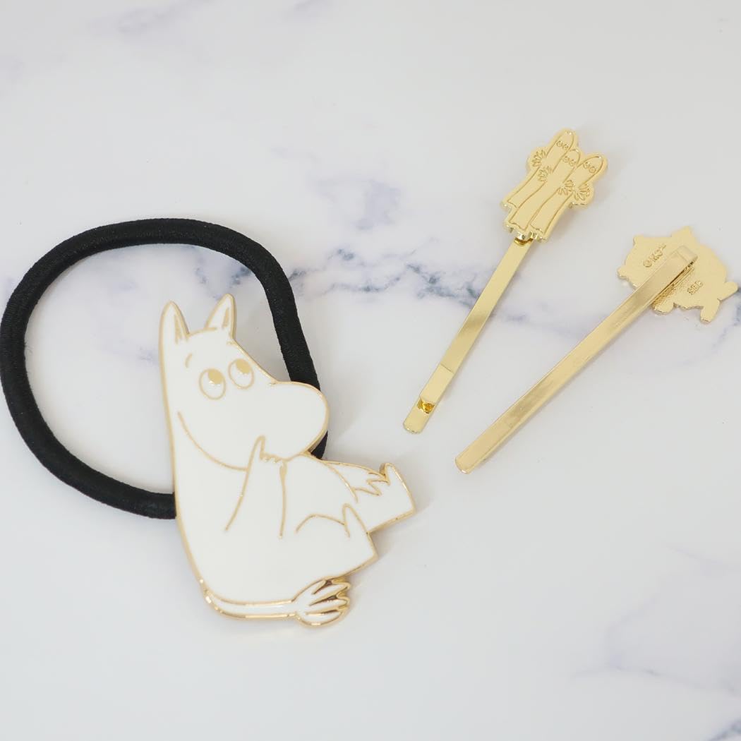 Amazon | ムーミン[ヘアアクセサリー]ヘアピン＆ヘアゴムセット北欧 粧