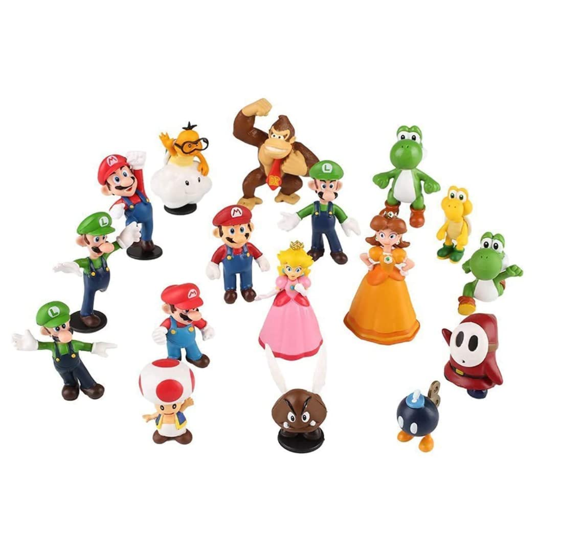 Amazon.co.jp: スーパーマリオとルイージ アクションフィギュア