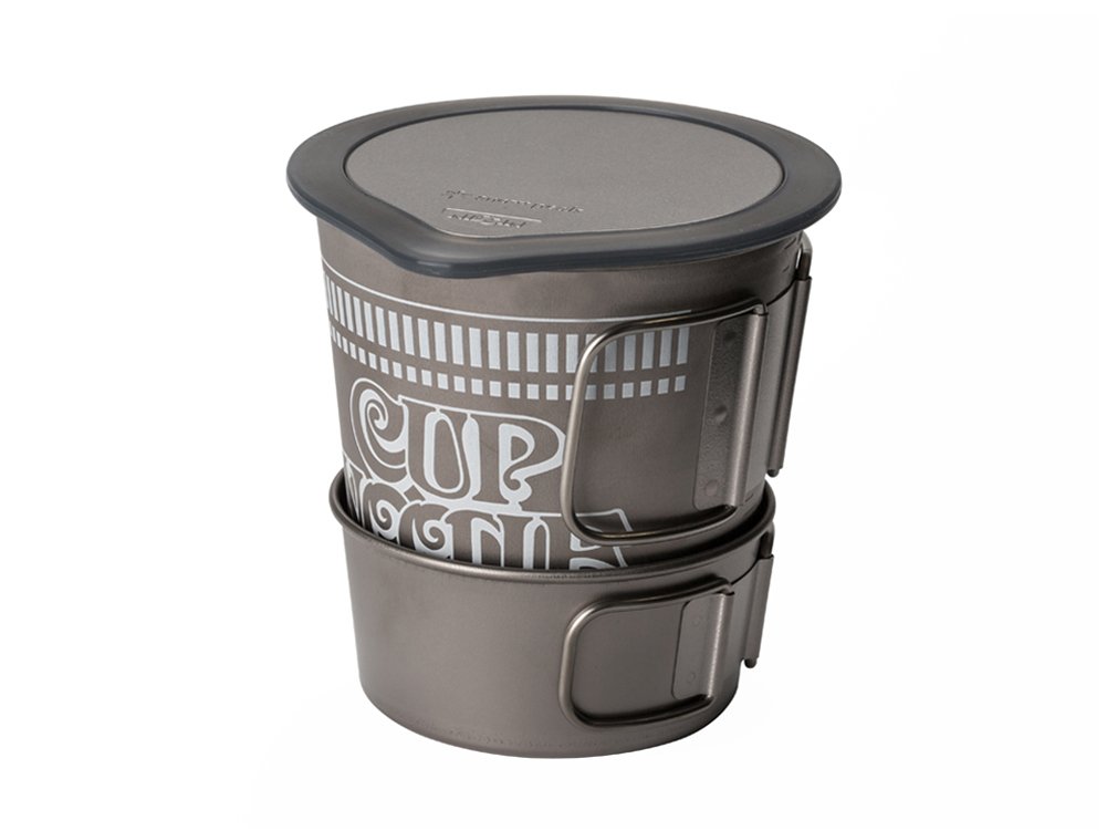 廃盤品 』NISSIN カップヌードル型チタンクッカー SCS-070NI