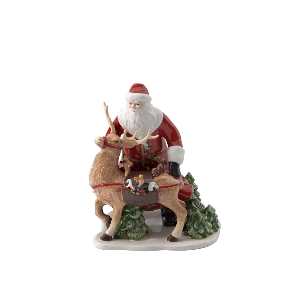 Amazon.com: Villeroy & Boch Christmas Toys Memory Santa with Deer