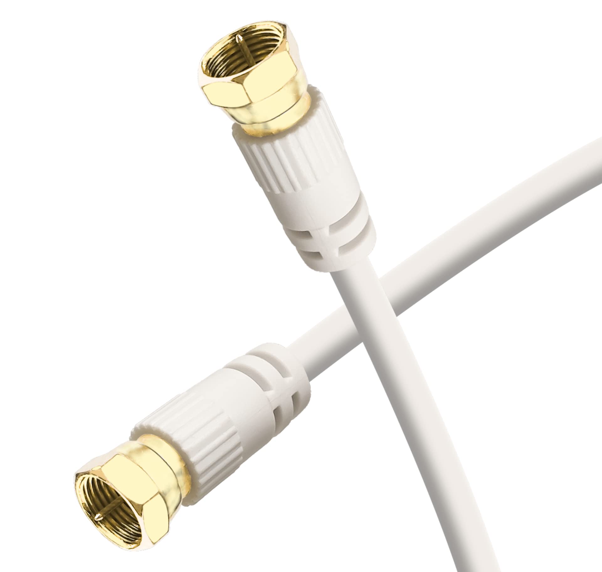 Amazon | Hanwha 4K 8K 地デジ/BS/CS/CATV放送対応 アンテナケーブル