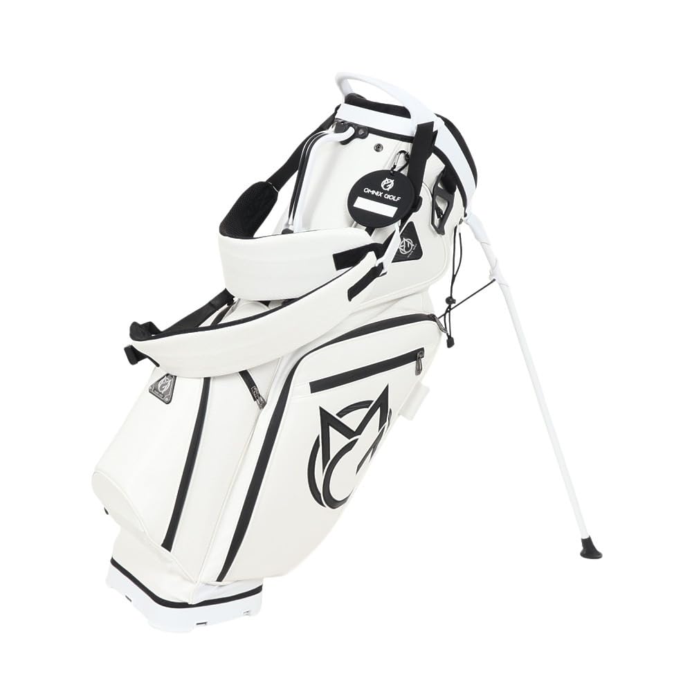 new balance スタンドゴルフバッグ 白黒ハウンドトゥース 【公式通販】