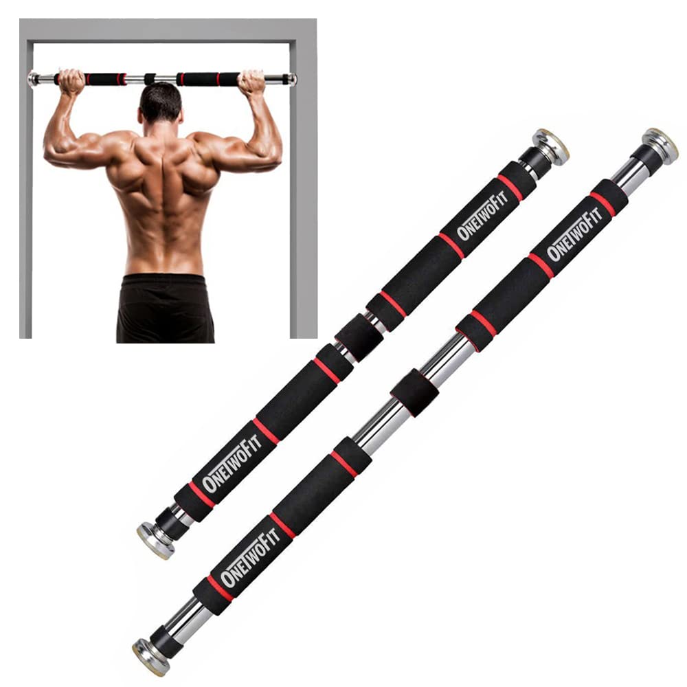 Amazon | OneTwoFit ドアジム 懸垂バー 懸垂棒 ネジ不要 筋力