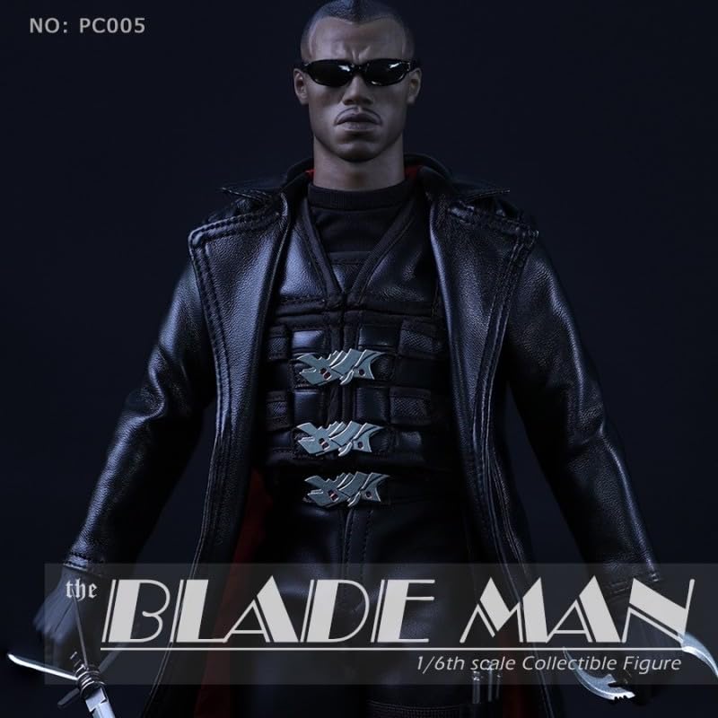 Amazon.co.jp: 1/6 フィギュア用 BLADE MAN ヘッド 素体 服セット 可動