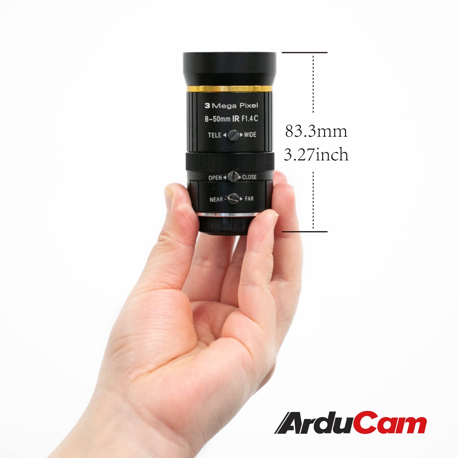 Amazon.com : Arducam 8-50mm C-Mount Zoom Lens for IMX477 Raspberry
