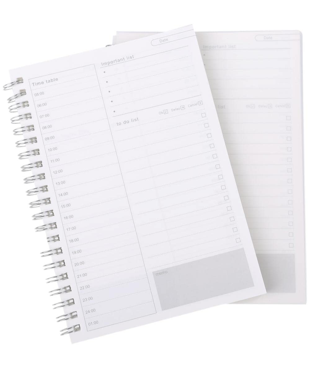 Amazon | Chocople ToDoリスト スケジュール 一日 時間管理ノート