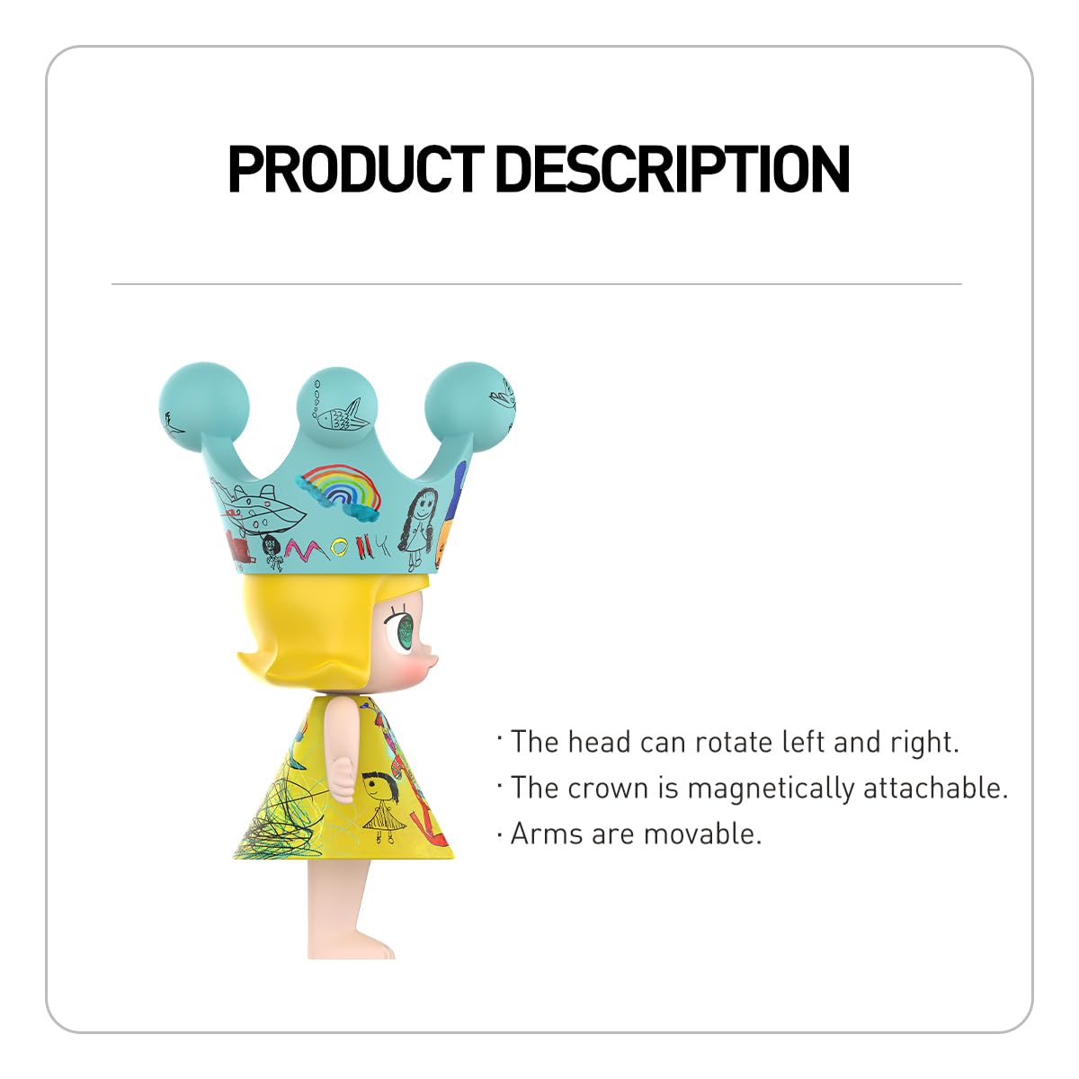 Amazon.co.jp: POP MART MEGA ROYAL MOLLY 400% Childishness シリーズ