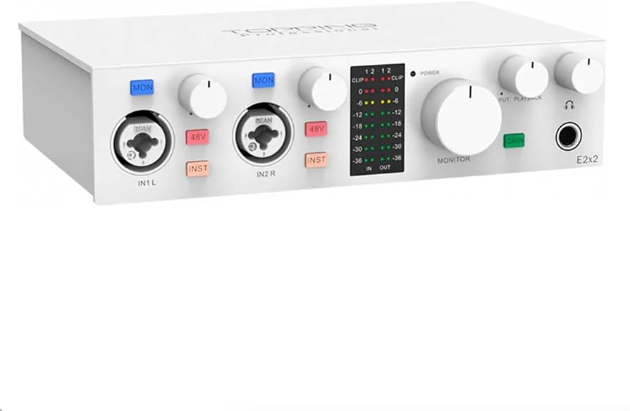 Amazon.com: TOPPING E2X2 USB Audio Interface - High-Performance