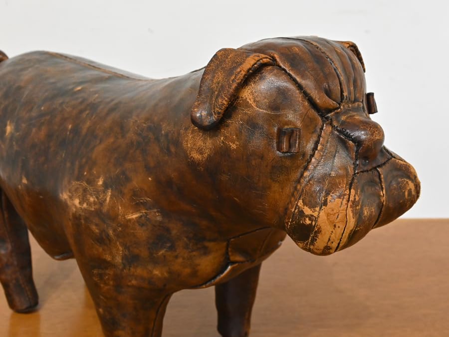 Amazon.co.jp: 60年代ヴィンテージ イギリス Omersa 本革 アニマル