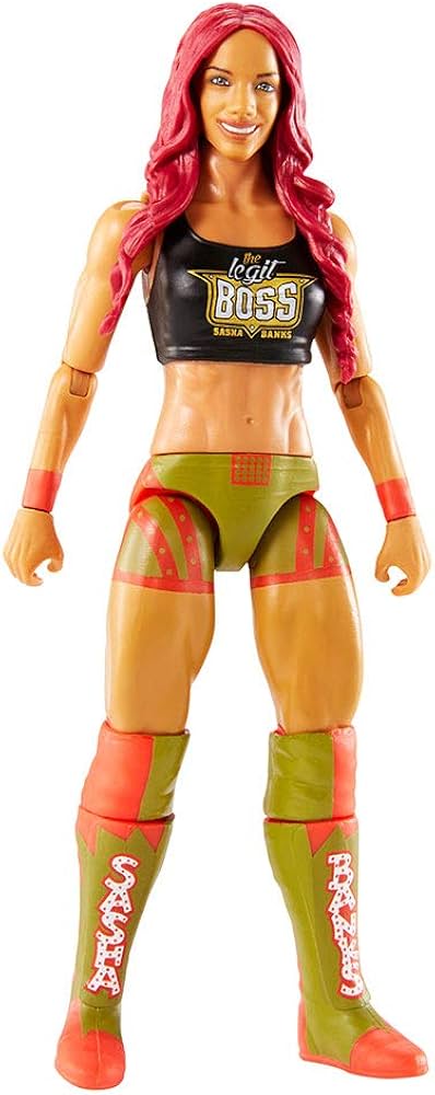 Amazon.com: WWE Sasha Banks Action Figure : Sports & Outdoors