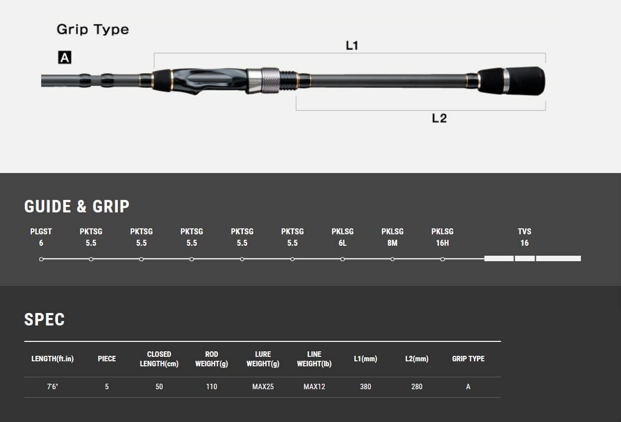 Amazon | テイルウォーク(Tailwalk) ロッド アウトバック NS765L 16088
