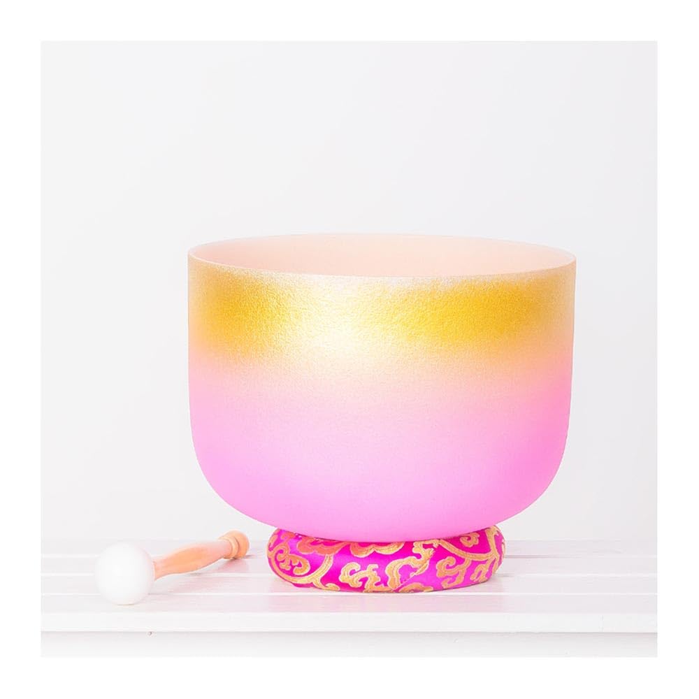 Amazon.co.jp: 8インチ 7色 クリスタル シンギングボウル | 瞑想、ヨガ